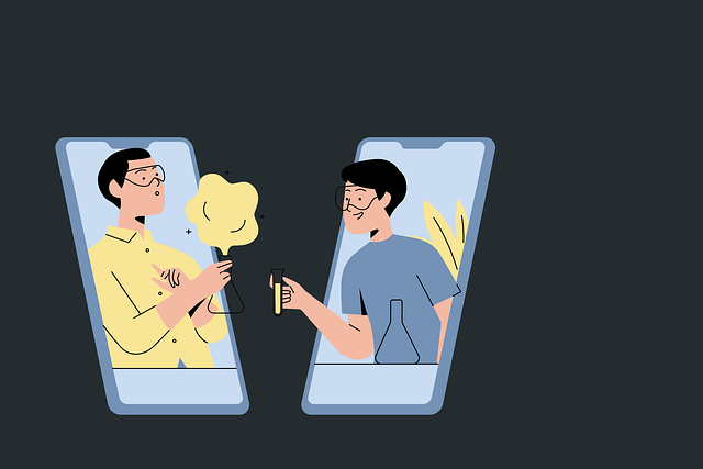 複数のオンライン英会話サービスを比較検討する人のイメージ