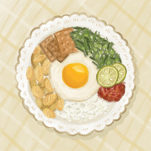 炊飯器で炊いたご飯を美味しそうに食べる一人暮らしの女性