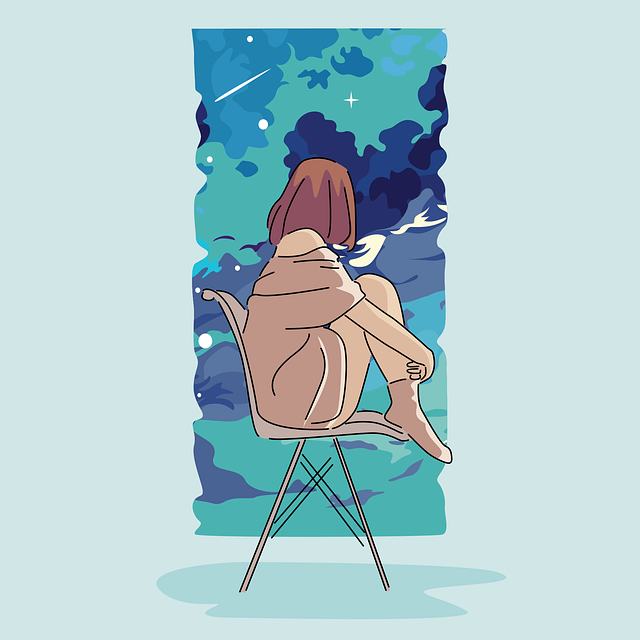 比較表とポータブルチェアのイラスト