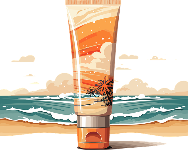 日焼け止めスティックの注意点を示すイラスト