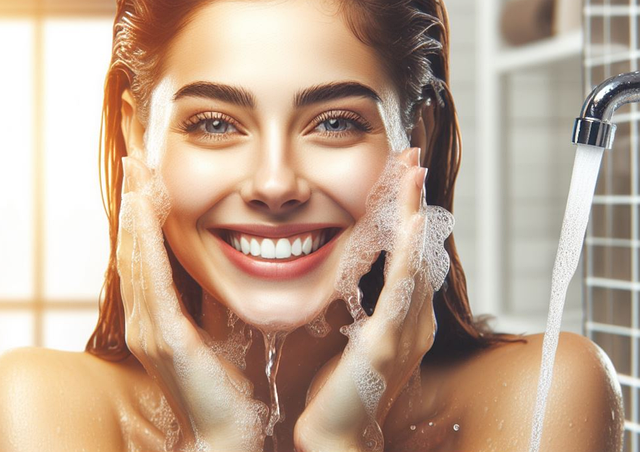 美白ボディソープの選択肢に悩む女性