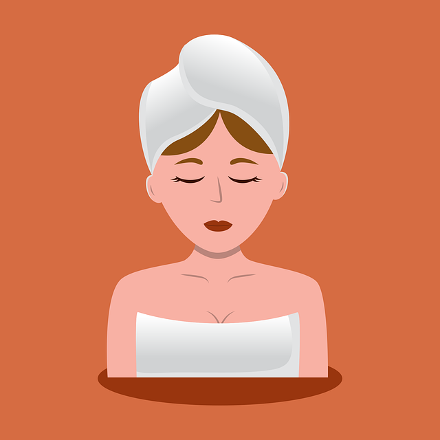 たくさんの洗顔料に囲まれて悩む女性