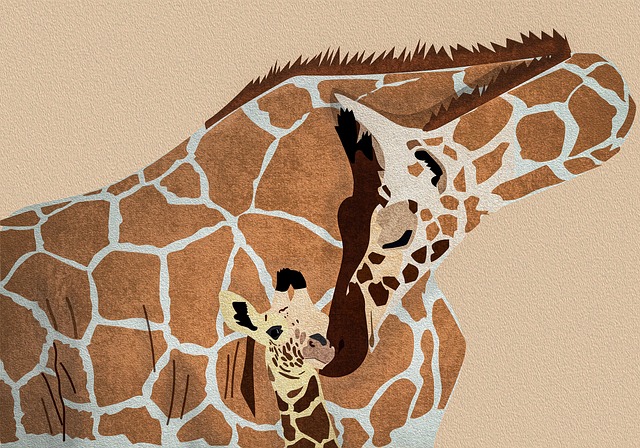 悩む夫婦とたくさんのベビーベッドのイラスト