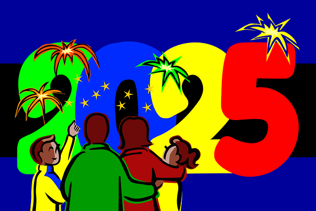 安心して笑顔の家族、または準備された防災リュックと明るい未来のイメージ