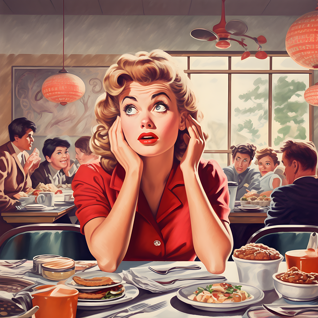 悩んでいる人のイラストと複数の懸垂スタンドの選択肢