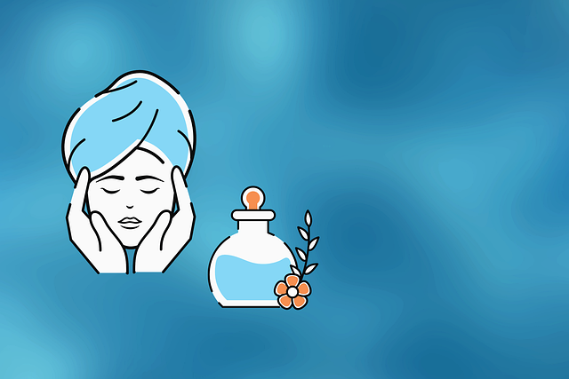 たくさんのクレンジングオイルに囲まれて困惑する女性