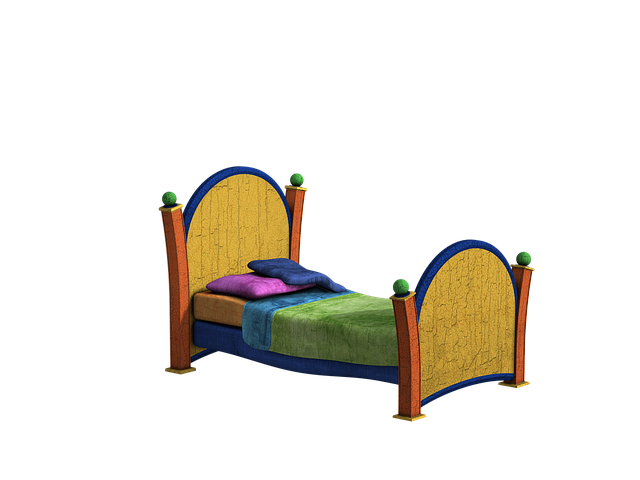 すのこベッドで快適に眠る人