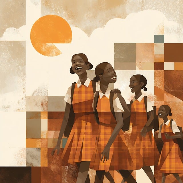 目標達成に向けて笑顔で学習する学生のイメージ